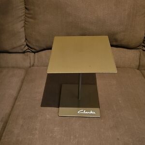 Clarks Metallic Greyish Display Stand 2000's